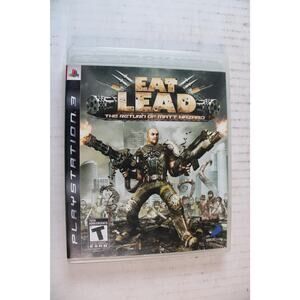 Eat Lead: The Return of Matt Hazard (Ps3 Sony PlayStation 3, 2009) Complete CIB